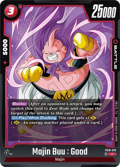 Majin Buu : Good, Cross Force FB10-019
