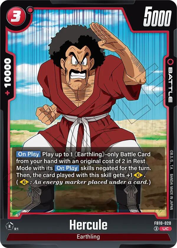 Hercule - FB10-020, Cross Force FB10-020