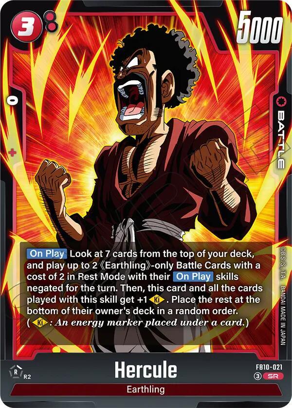 Hercule - FB10-021, Cross Force FB10-021