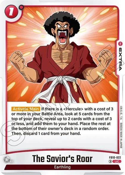The Savior's Roar, Cross Force FB10-022
