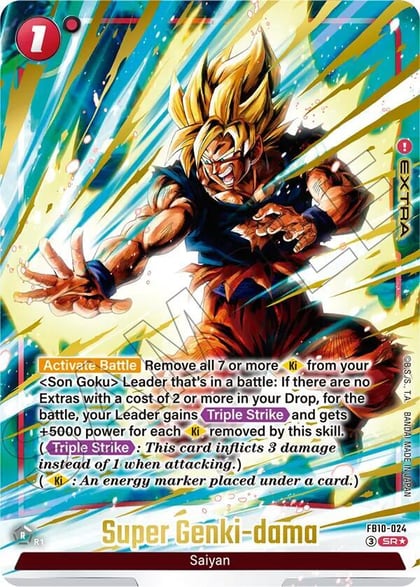 Super Genki-dama (Alternate Art), Cross Force FB10-024