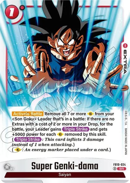 Super Genki-dama, Cross Force FB10-024