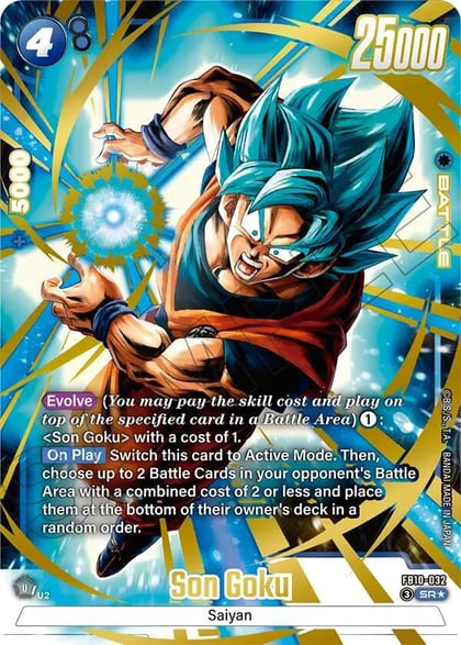 Son Goku - FB10-032 (Alternate Art), Cross Force FB10-032