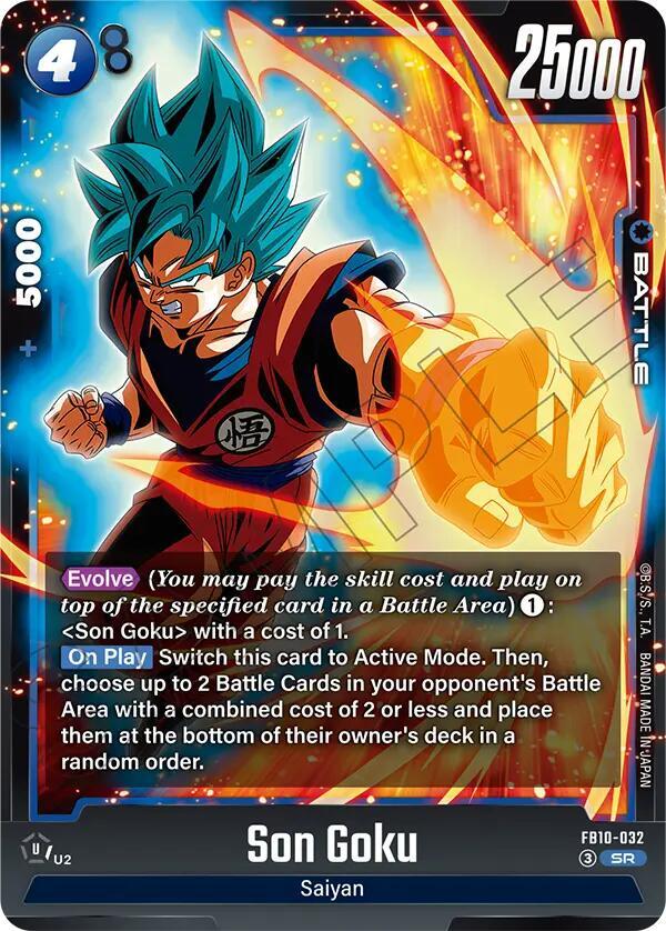 Son Goku - FB10-032, Cross Force FB10-032