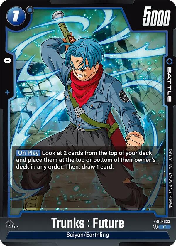 Trunks : Future - FB10-033, Cross Force FB10-033