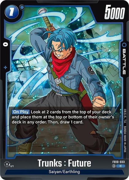 Trunks : Future - FB10-033, Cross Force FB10-033