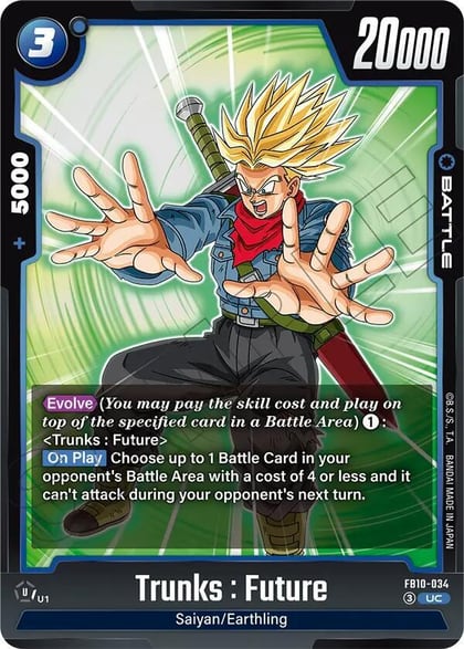 Trunks : Future - FB10-034, Cross Force FB10-034