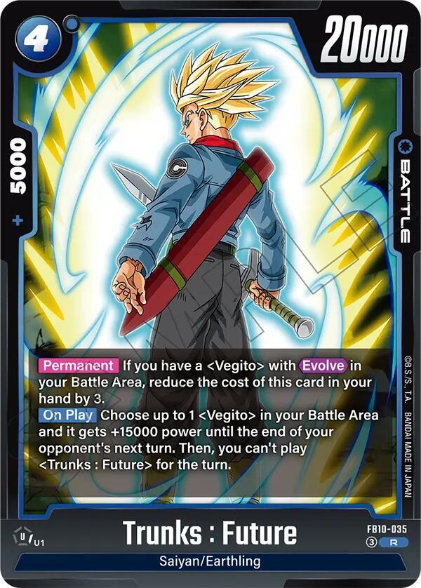 Trunks : Future - FB10-035, Cross Force FB10-035