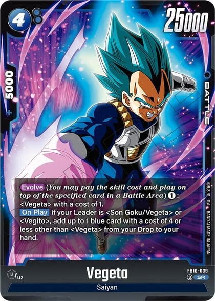 Vegeta - FB10-039, Cross Force FB10-039