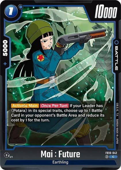 Mai : Future - FB10-042, Cross Force FB10-042