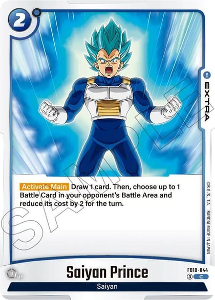 Saiyan Prince, Cross Force FB10-044