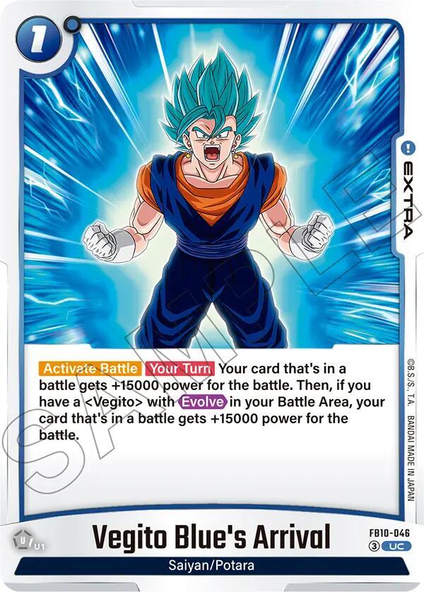 Vegito Blue's Arrival, Cross Force FB10-046
