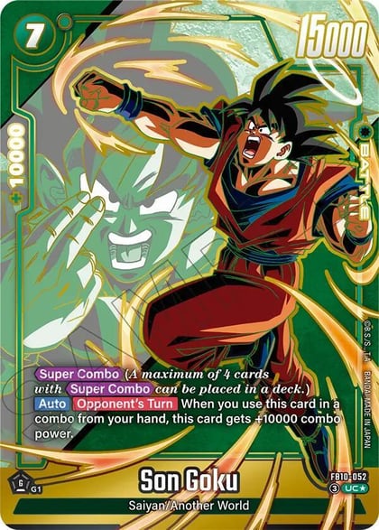Son Goku - FB10-052 (Alternate Art), Cross Force FB10-052