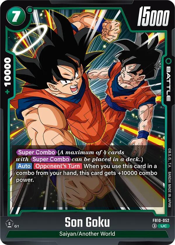 Son Goku - FB10-052, Cross Force FB10-052