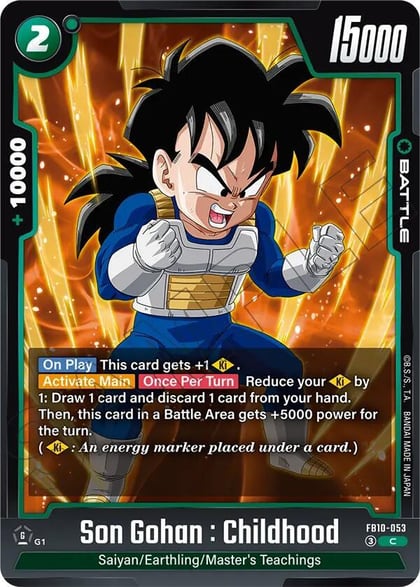 Son Gohan : Childhood - FB10-053, Cross Force FB10-053