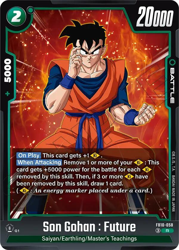 Son Gohan : Future - FB10-058, Cross Force FB10-058