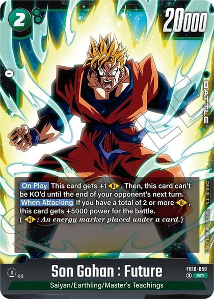 Son Gohan : Future - FB10-059, Cross Force FB10-059