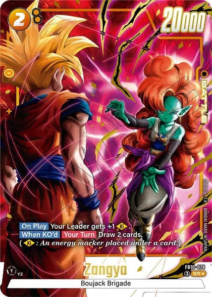 Zangya - FB10-078 (Alternate Art), Cross Force FB10-078