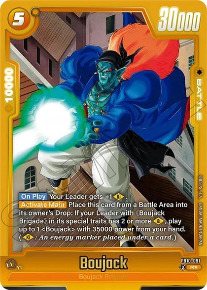 Boujack - FB10-091 (Alternate Art), Cross Force FB10-091