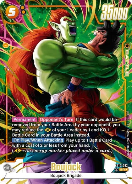 Boujack - FB10-092 (Alternate Art), Cross Force FB10-092