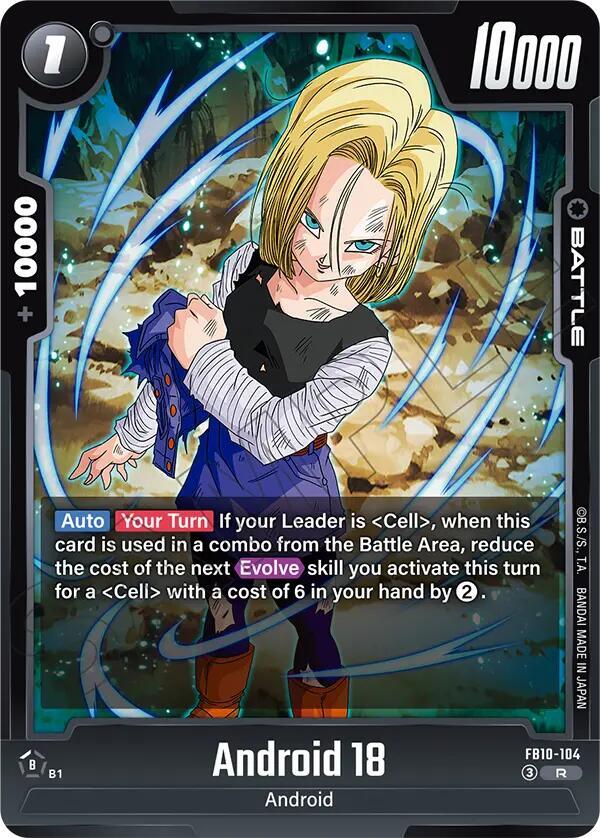 Android 18 - FB10-104, Cross Force FB10-104