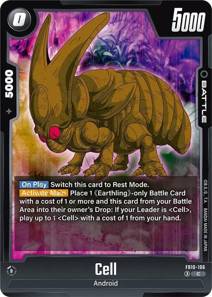 Cell - FB10-106, Cross Force FB10-106