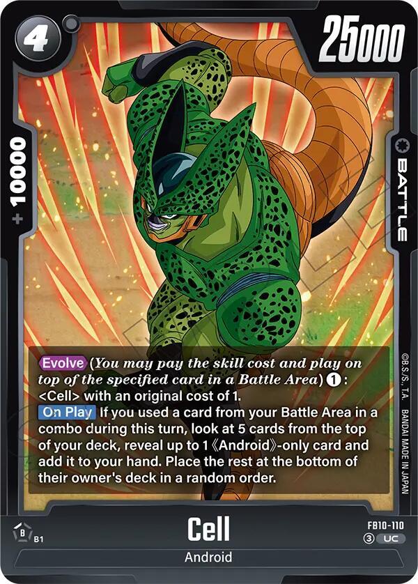 Cell - FB10-110, Cross Force FB10-110