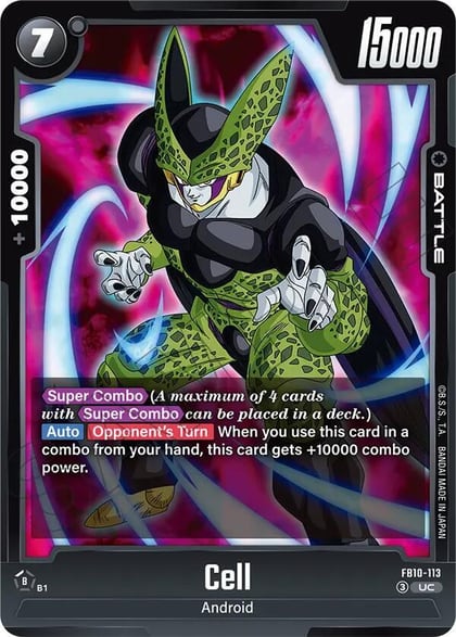 Cell - FB10-113, Cross Force FB10-113