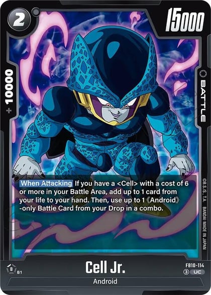 Cell Jr., Cross Force FB10-114