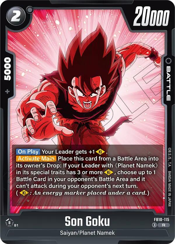 Son Goku - FB10-115, Cross Force FB10-115