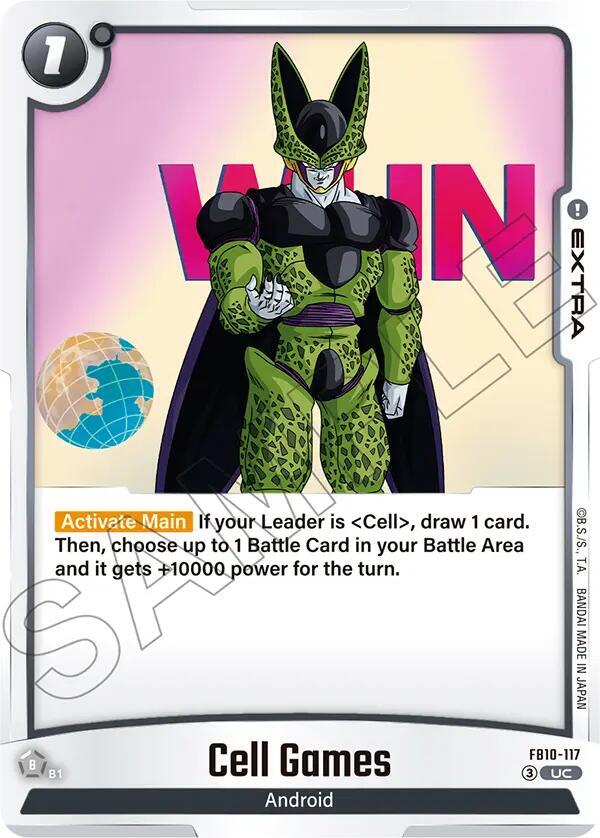 Cell Games, Cross Force FB10-117