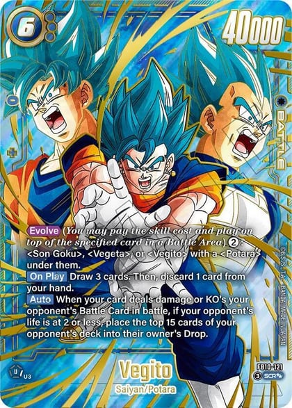 Vegito - FB10-121 (Super Alternate Art), Cross Force FB10-121