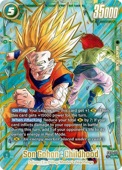 Son Gohan : Childhood - FB10-122 (Super Alternate Art), Cross Force FB10-122