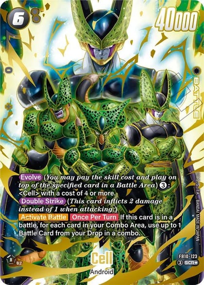 Cell - FB10-123 (Alternate Art), Cross Force FB10-123