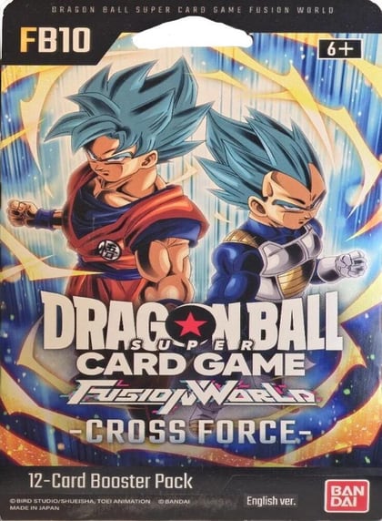 Cross Force Sleeved Booster Pack [Son Goku and Vegeta], Cross Force P702811