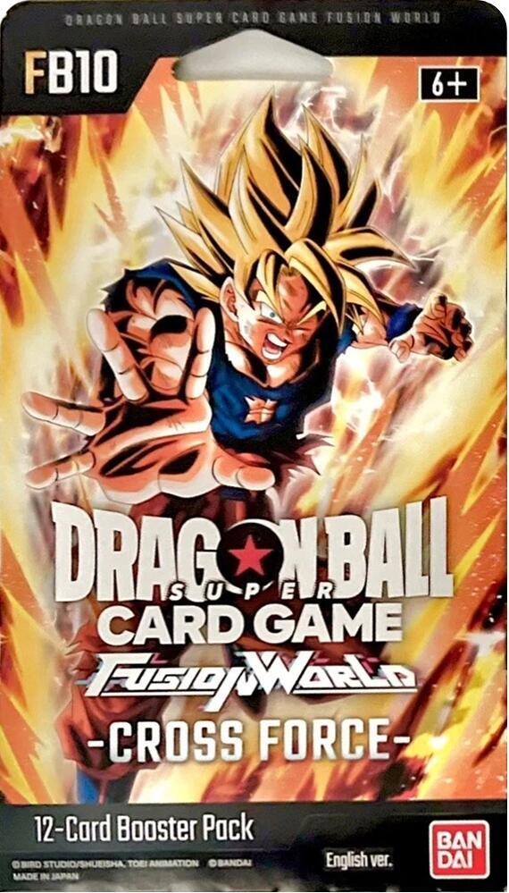 Cross Force Sleeved Booster Pack [SS Son Goku], Cross Force P703186