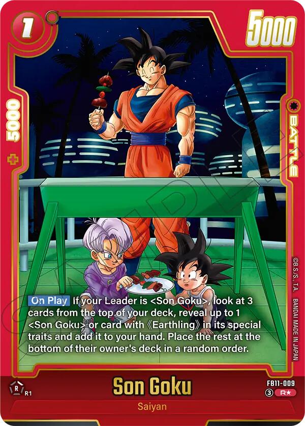 Son Goku - FB11-009 (Alternate Art), Brightness of Hope FB11-009