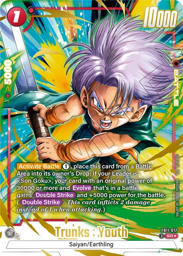 Trunks : Youth - FB11-017 (Alternate Art), Brightness of Hope FB11-017