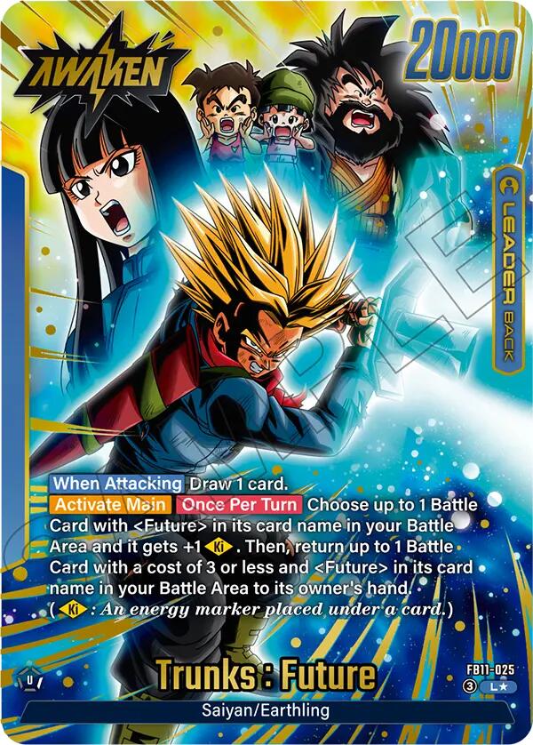 Trunks : Future/Son Gohan : Future // Trunks : Future (Alternate Art), Brightness of Hope FB11-025
