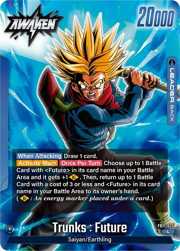 Trunks : Future/Son Gohan : Future // Trunks : Future, Brightness of Hope FB11-025