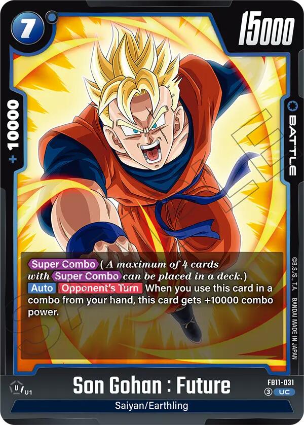 Son Gohan : Future - FB11-031, Brightness of Hope FB11-031