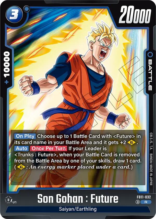 Son Gohan : Future - FB11-032, Brightness of Hope FB11-032