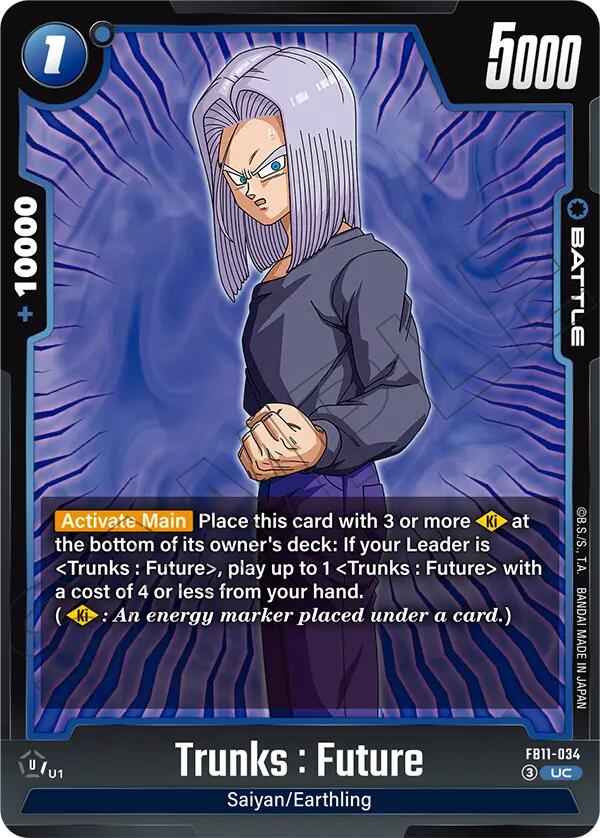 Trunks : Future - FB11-034, Brightness of Hope FB11-034