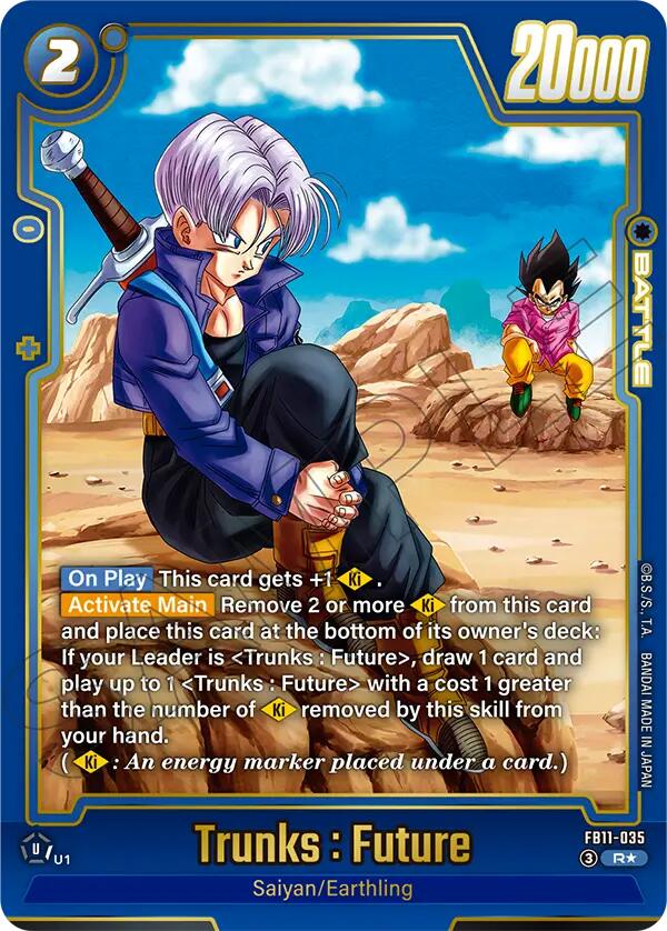 Trunks : Future - FB11-035 (Alternate Art), Brightness of Hope FB11-035