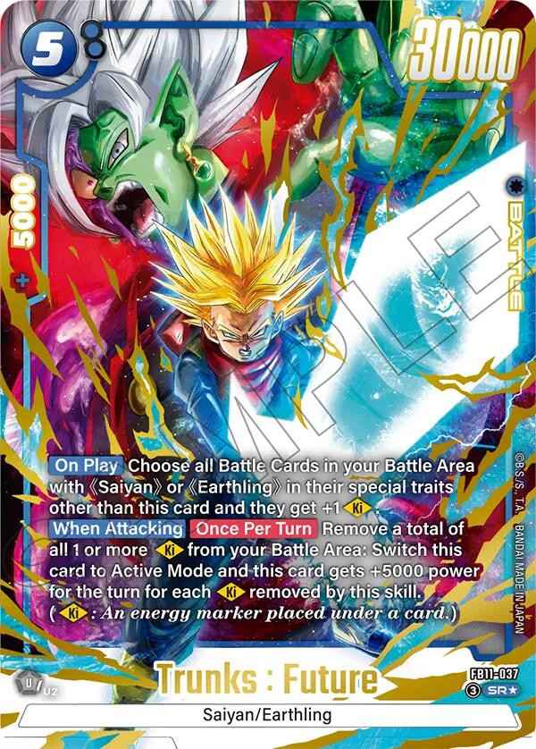 Trunks : Future - FB11-037 (Alternate Art), Brightness of Hope FB11-037
