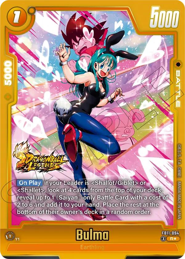 Bulma - FB11-094 (Alternate Art), Brightness of Hope FB11-094