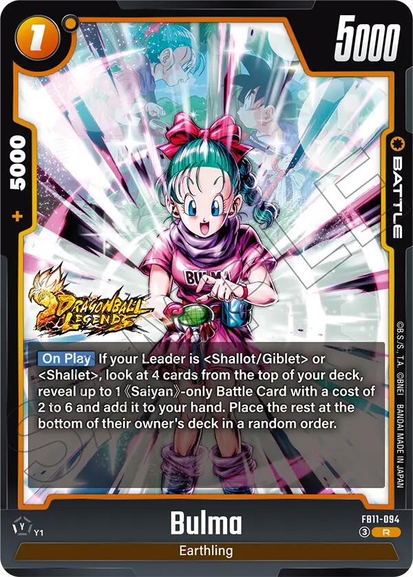 Bulma - FB11-094, Brightness of Hope FB11-094