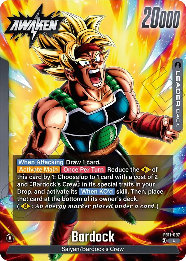 Bardock - FB11-097, Brightness of Hope FB11-097