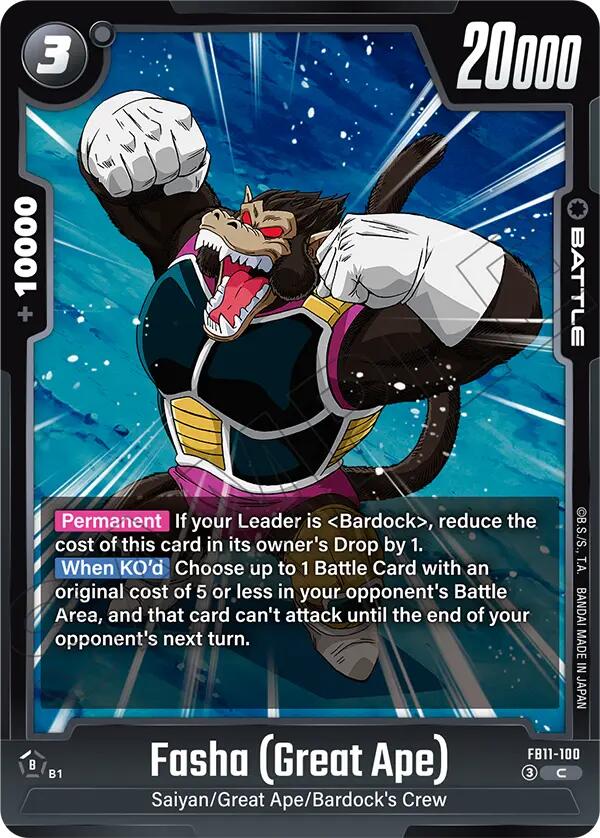 Fasha (Great Ape), Brightness of Hope FB11-100