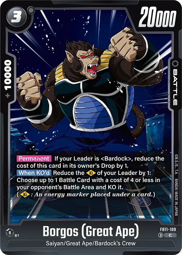 Borgos (Great Ape), Brightness of Hope FB11-109